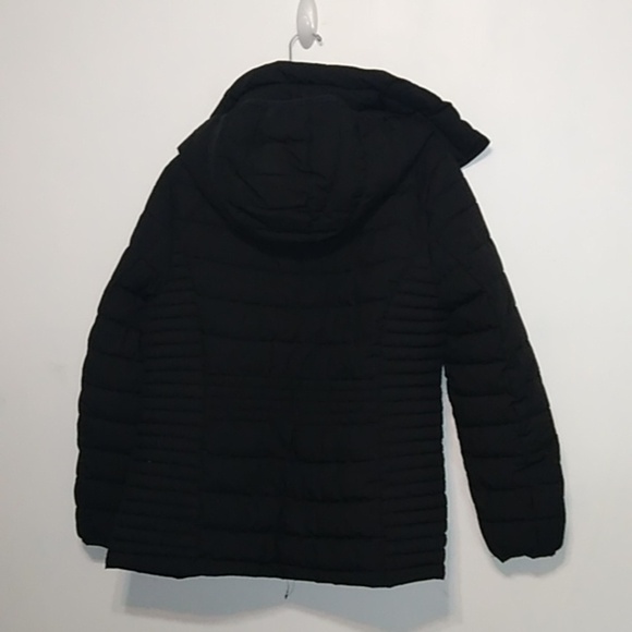 DKNY Quilted Black Puffer Jacket - Size XL - Picture 7 of 9